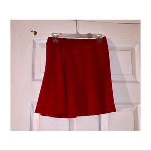 Wet Seal Red Skirt
